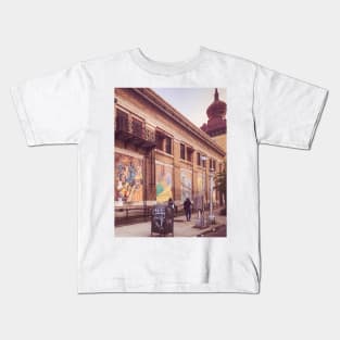 Herkimer Street Art Graffiti Brooklyn New York City Kids T-Shirt